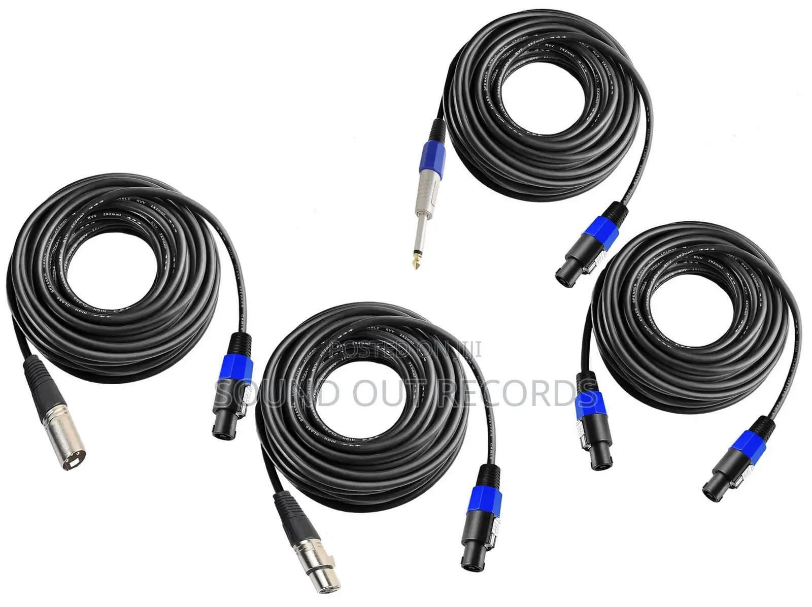 SPEAKON TO SPEAKON/Xlrfull Range/ DJ Speaker Cables