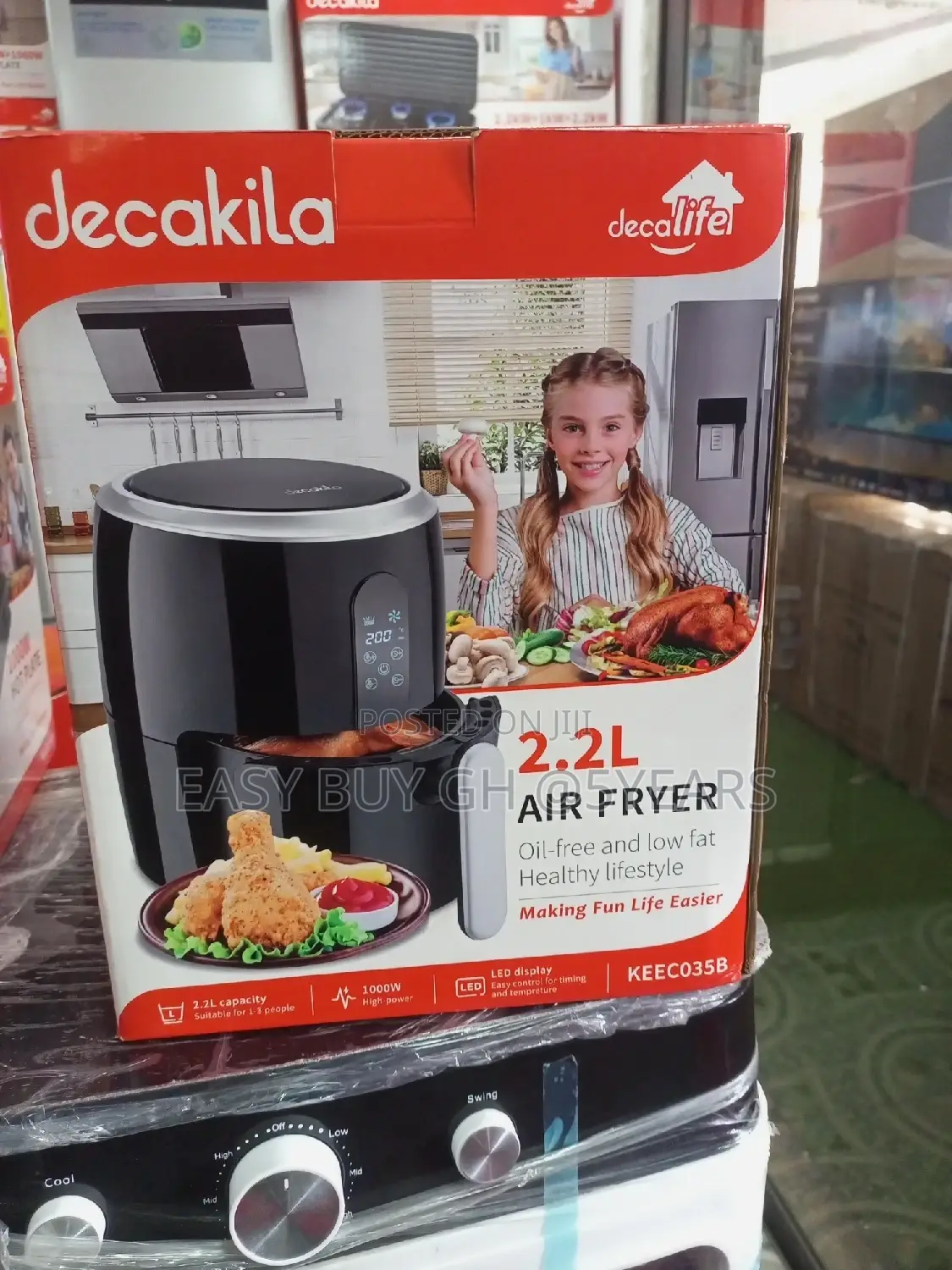 Decakila Easy Control for Timing Fryer 1000watts