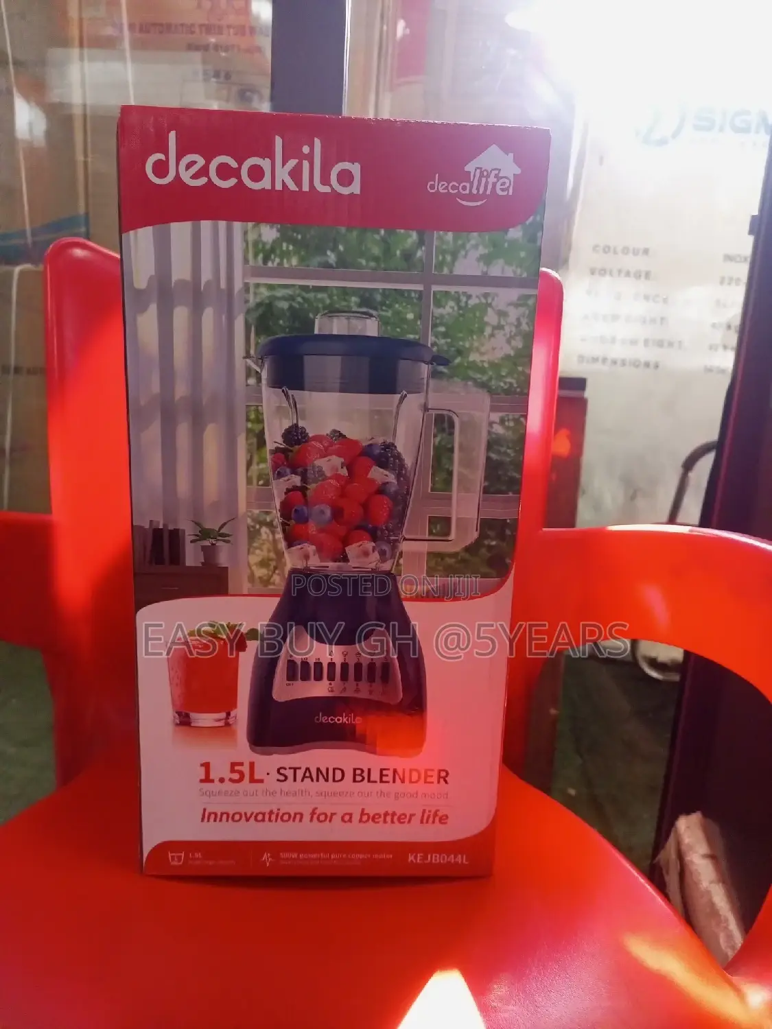 Affordable Decakila 500watts Pure Copper Motor Stand Blender