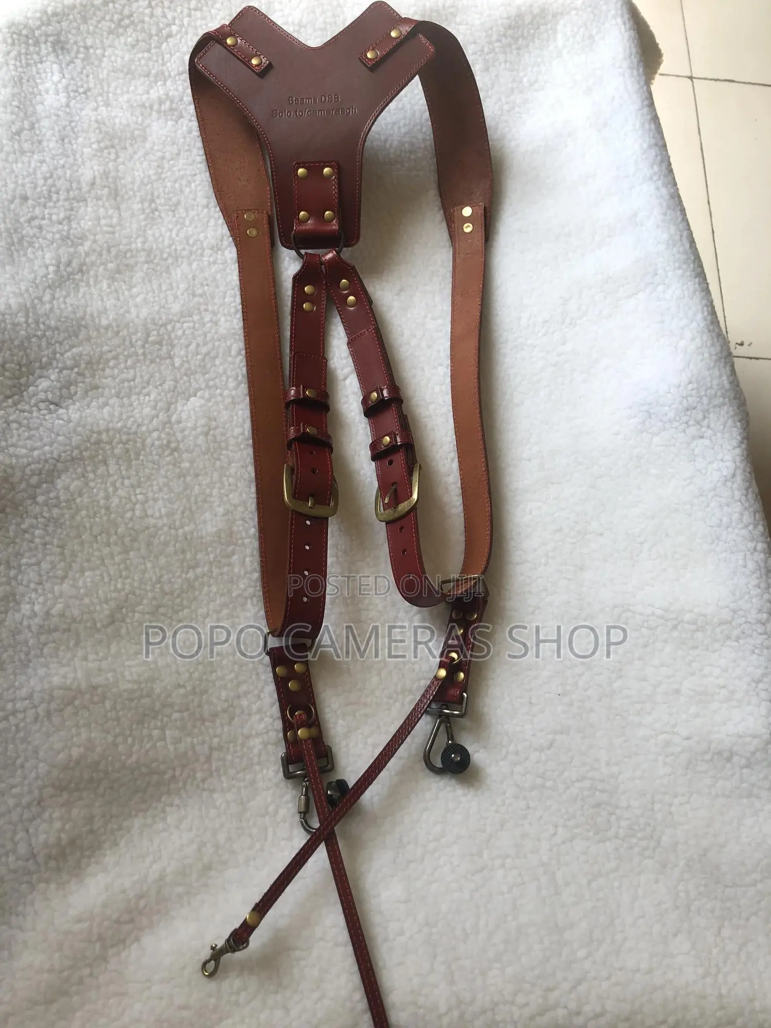 Quality Beams Double Leather Strap