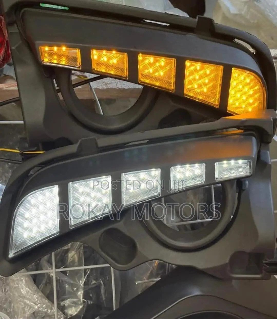 Highlander 2017 Foglight Cover LED Pair