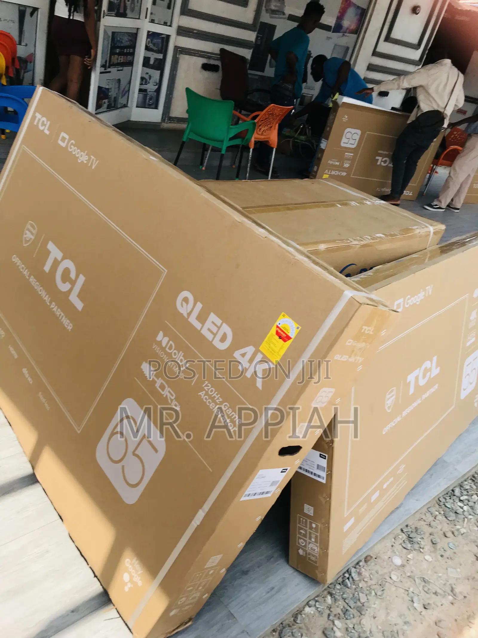 Ultra Hd Smart TCL Qled 65 Inch Television(65C645)Black