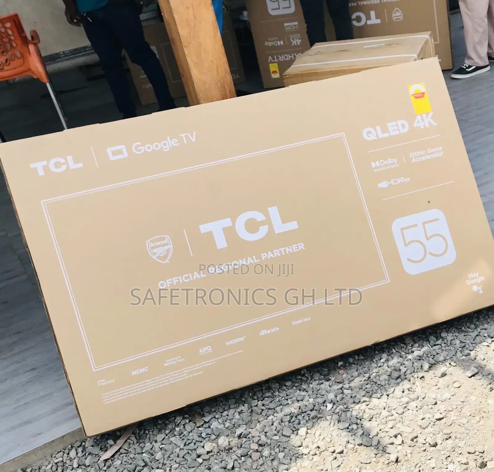 TCL 55 Inch (Black) Qled C645 Authentic Tv
