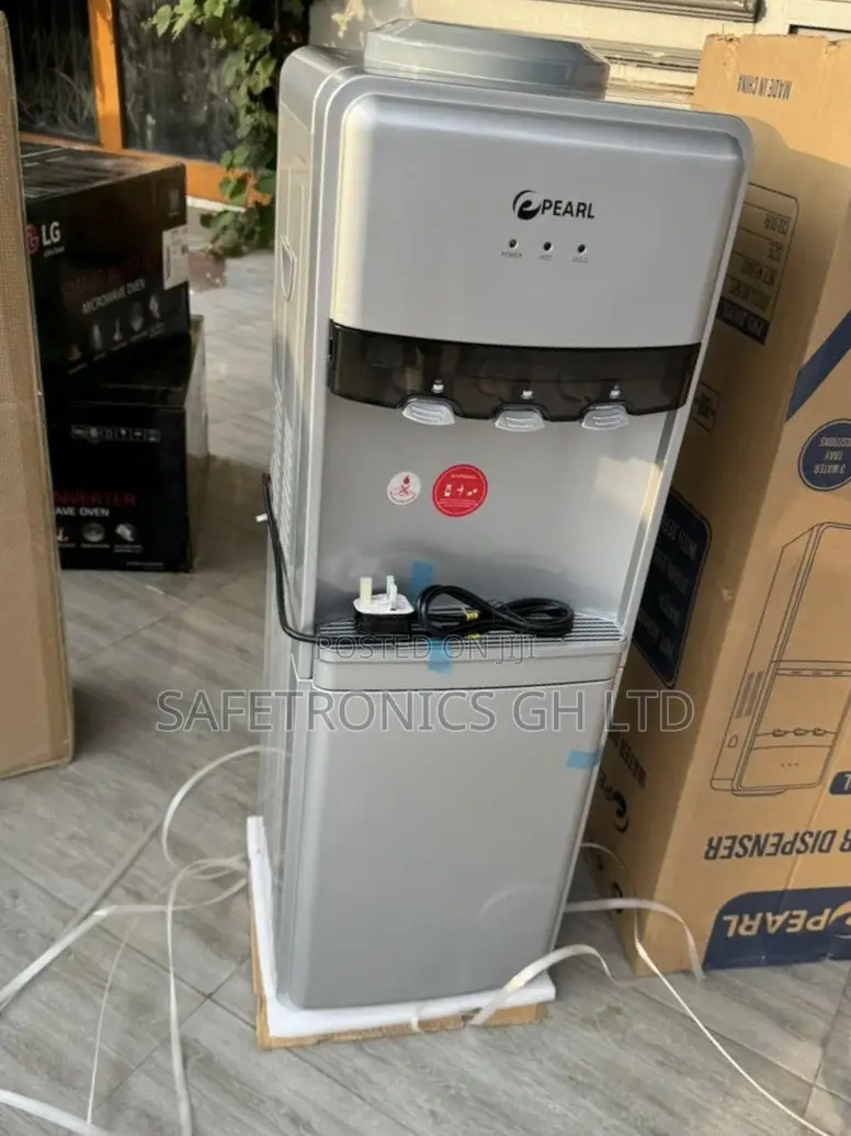 (Gray) Essential Pearl PWD-2017 FBL Hot/Cold Water Dispenser