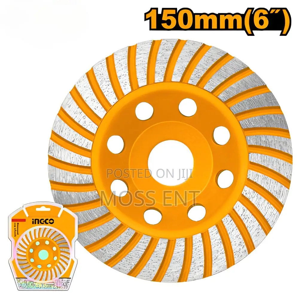 Diamond Cup Wheels 6" Wet - Cgw011501