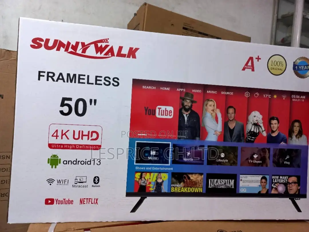 Clear Images//Sunny Walk 50” Android Tv