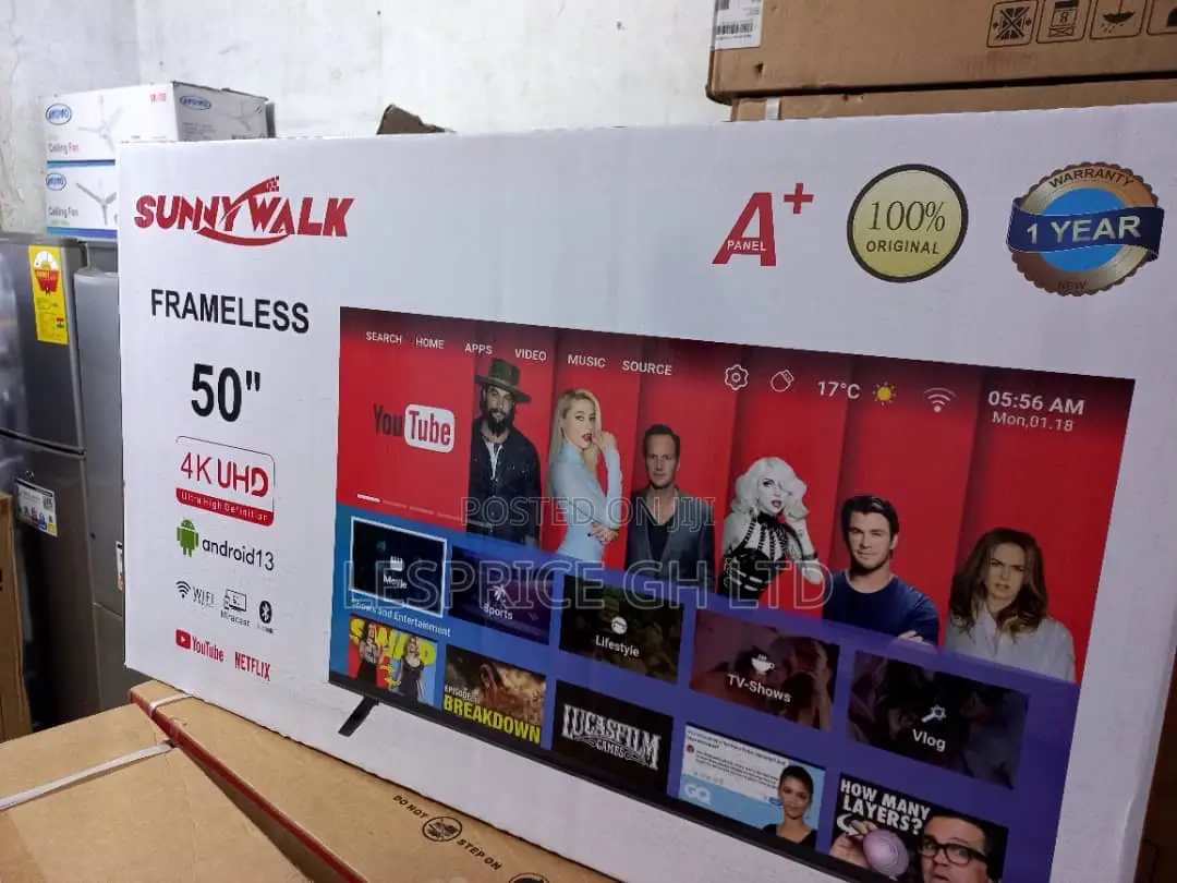 The Best~Sunny Walk 50” Android Bluetooth Tv