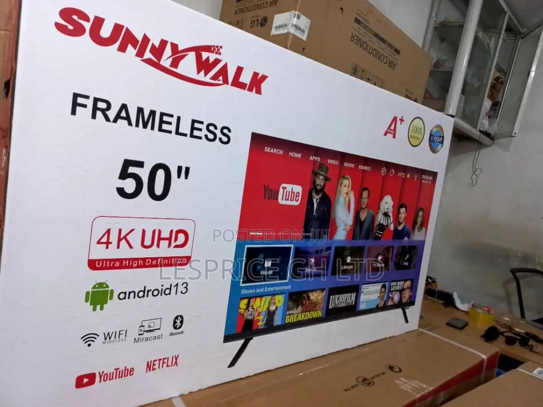 Best Price ~Sunny Walk 50” Smart Tv