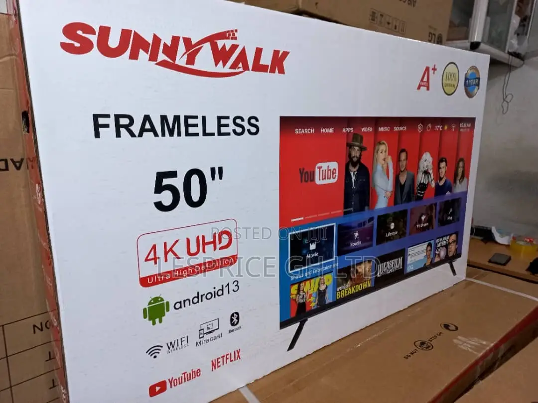 Best Price ~Sunny Walk 50” Smart Tv
