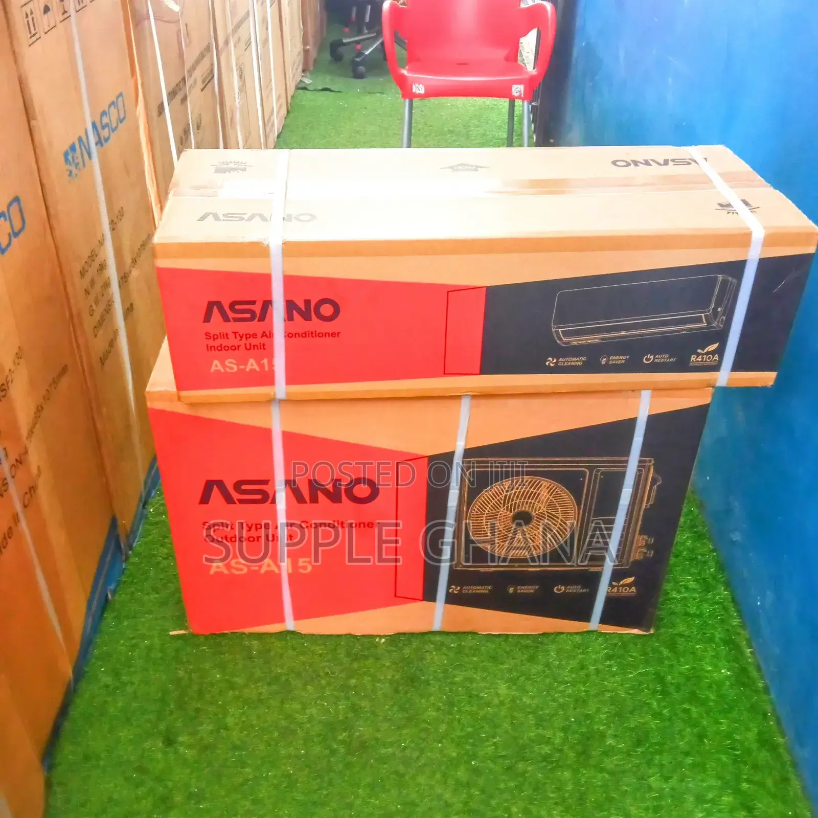 Asano 1.5hp Air Conditioner Split System Correct Quality 