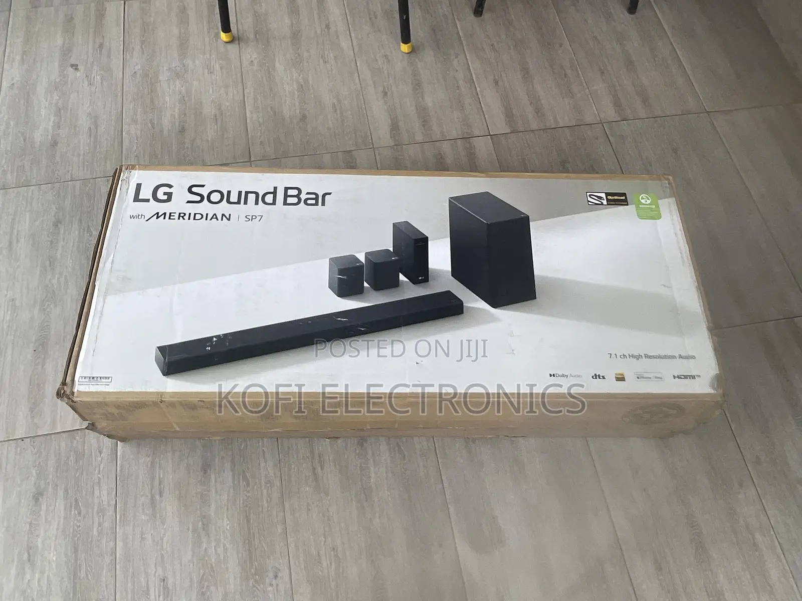 Lifelike LG SP7R 7.1 Channel High Res Audio Sound Bar