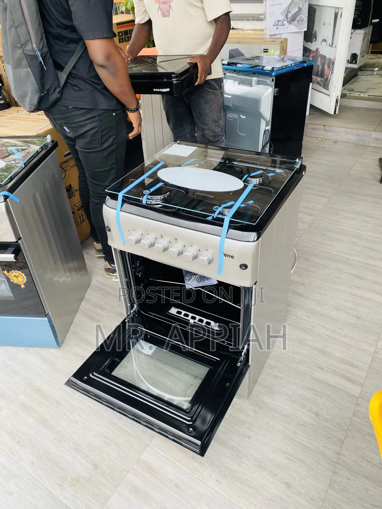 Reliable Ferre 60x60(Smart)Oven and Grill 4 Gas Cooker.