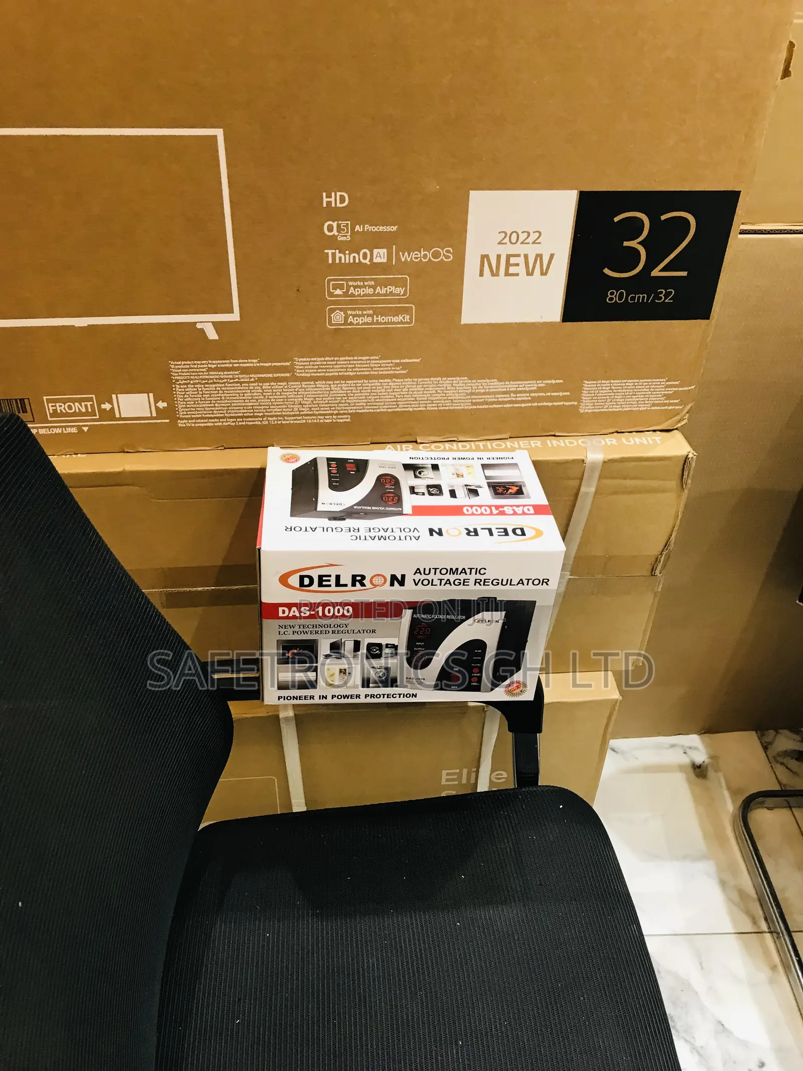 Brand New Delron Das-1000 Automatic Voltage Regulator