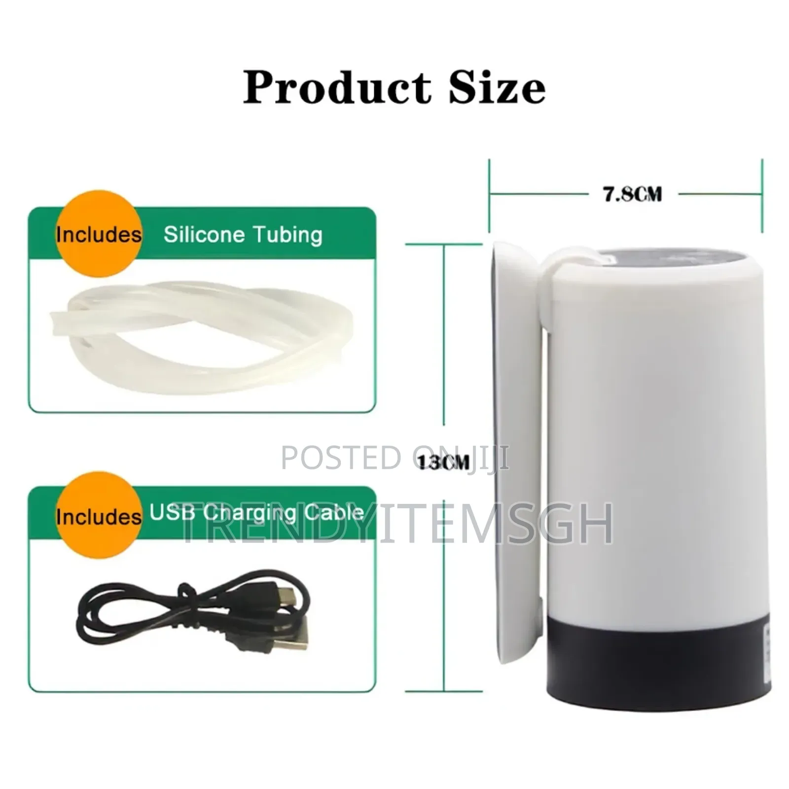Rechargeable Foldable Water Dispenser Pump