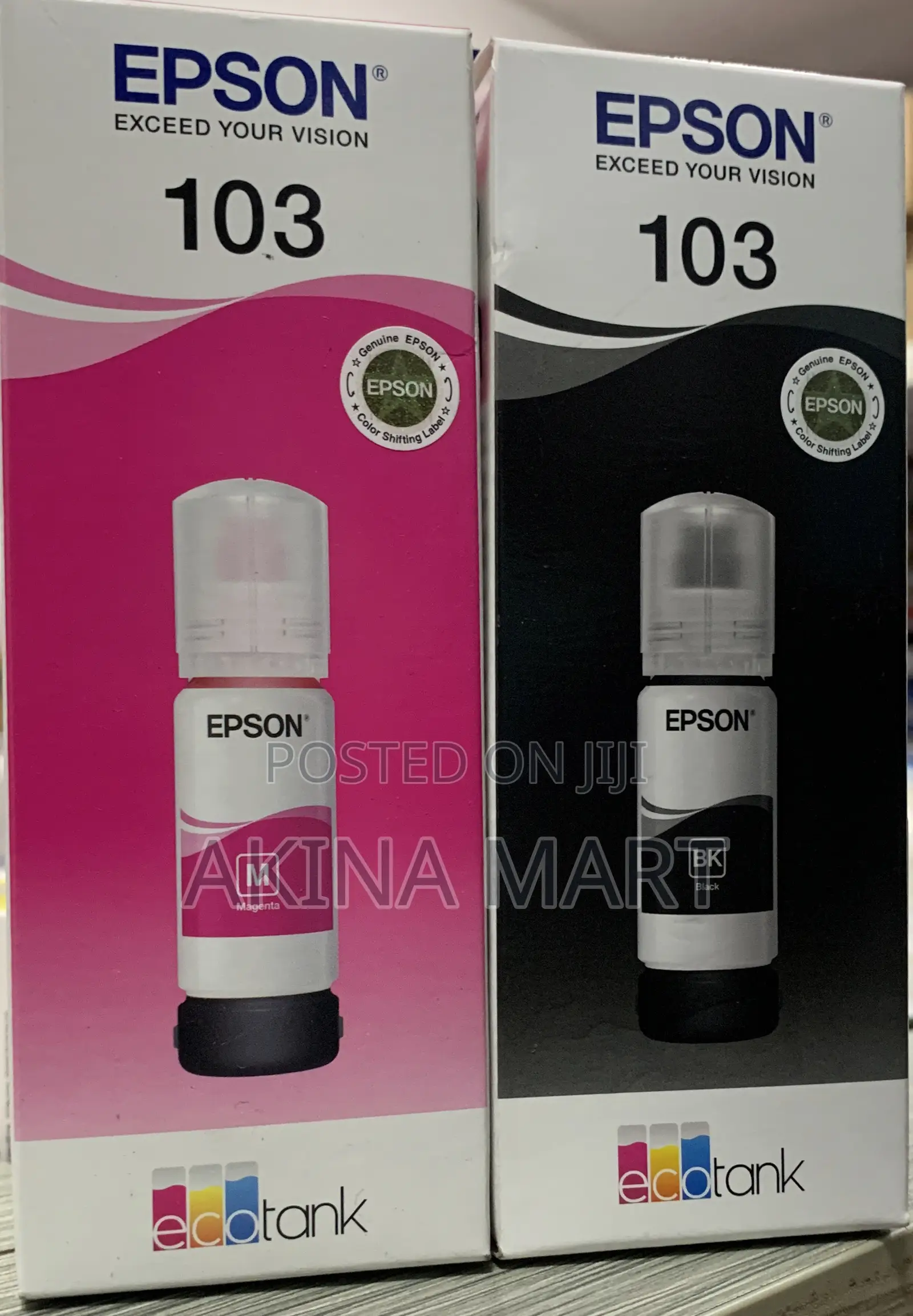 103 Epson Original Ink Full Set 4 Set 103 Ink
