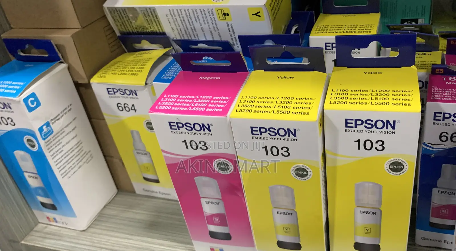 103 Epson Original Ink Full Set 4 Set 103 Ink