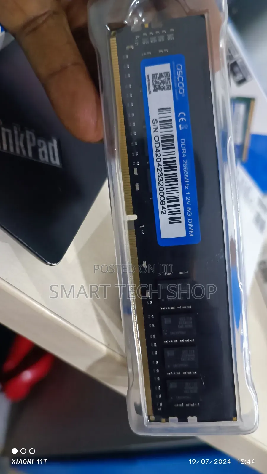 Oscoo Ddr4 2666mghz Desktop Memory Brand New 1 Year Warranty Brand New
