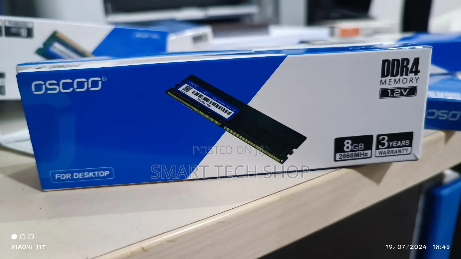Oscoo Ddr4 2666mghz Desktop Memory Brand New 1 Year Warranty Brand New