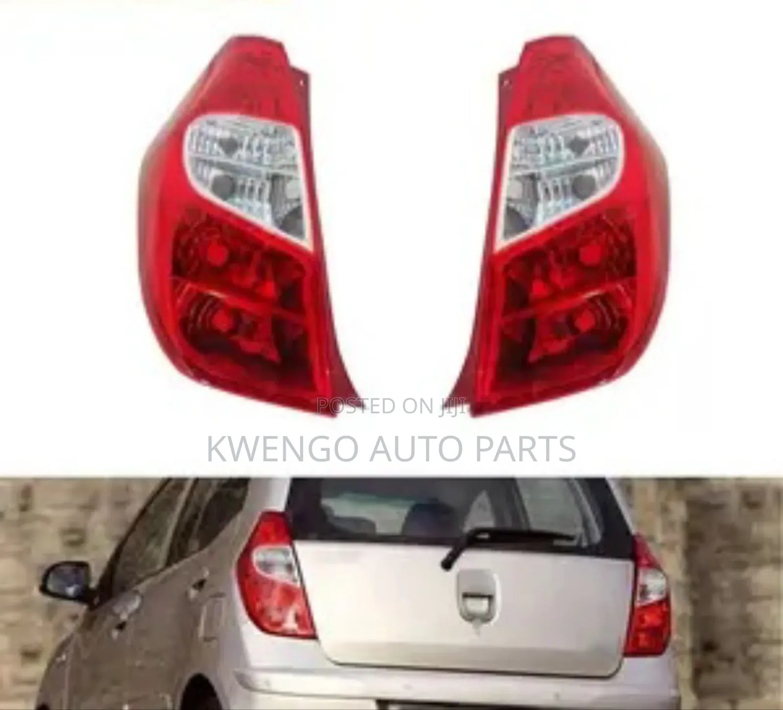 Hyundia I10 2010 -2013 Taillight Pair