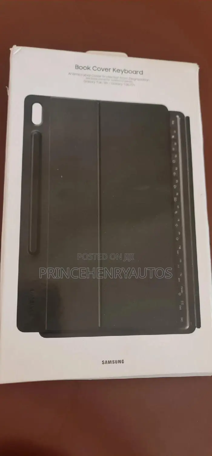 Samsung Tab S7+/ S8 + Book Cover Keyboard - EF-DT970UBEGUJ