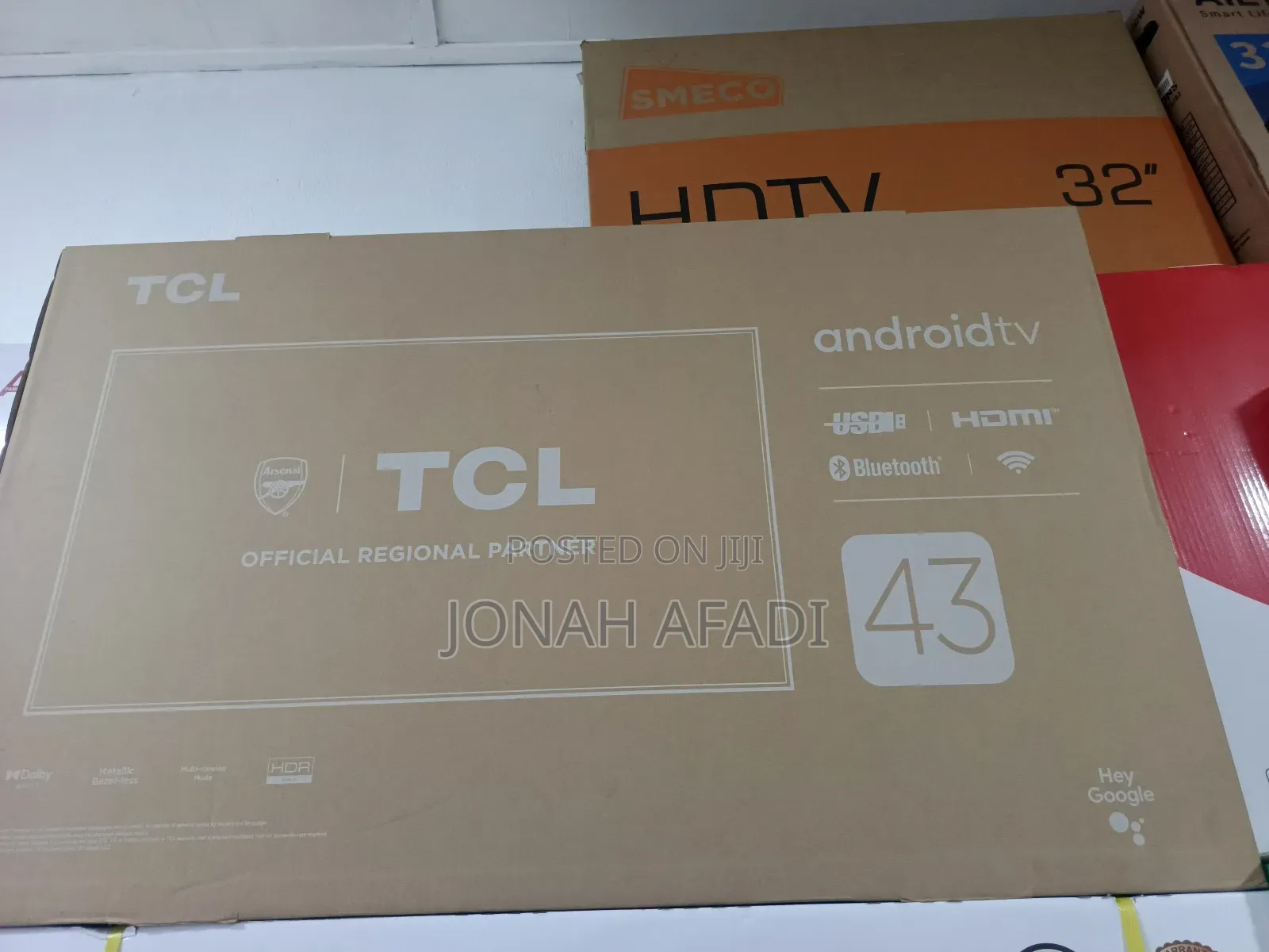 TCL 43" Led Smart Android Tv