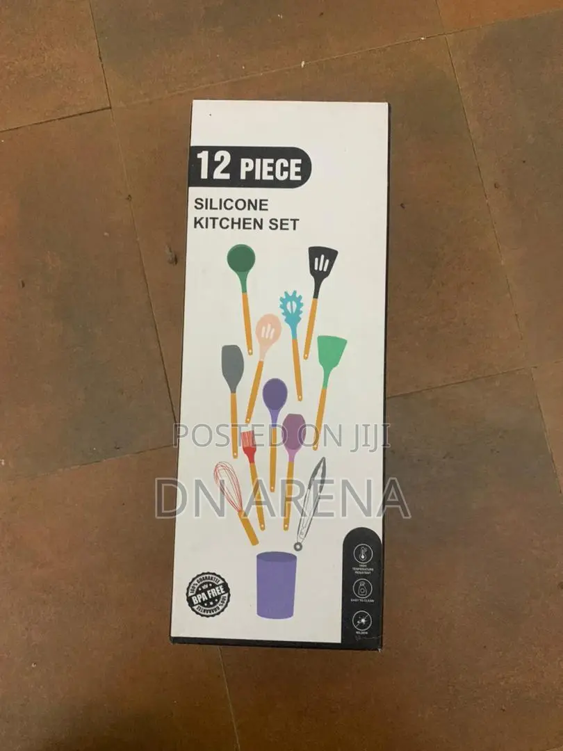 12 Pieces of Silicon Kitchen Set
