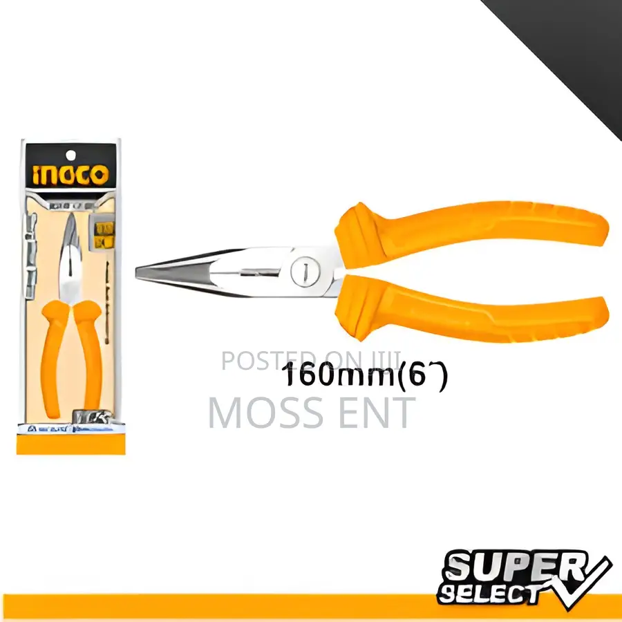 Long Nose Pliers 6" - Hlnp12160