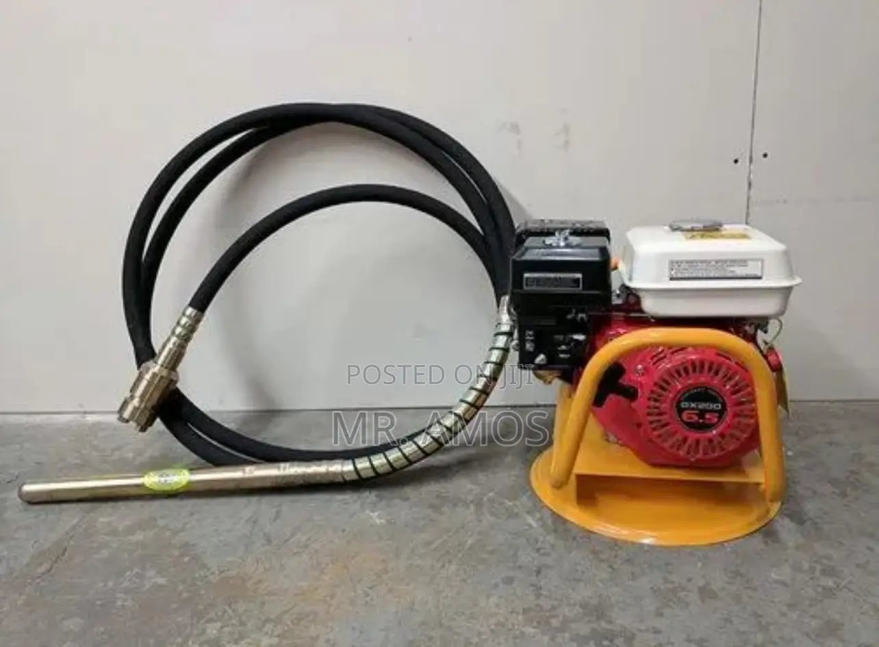5.5hp Gx200 Poker Concrete Vibrator With Pin/Claw Rod Combo