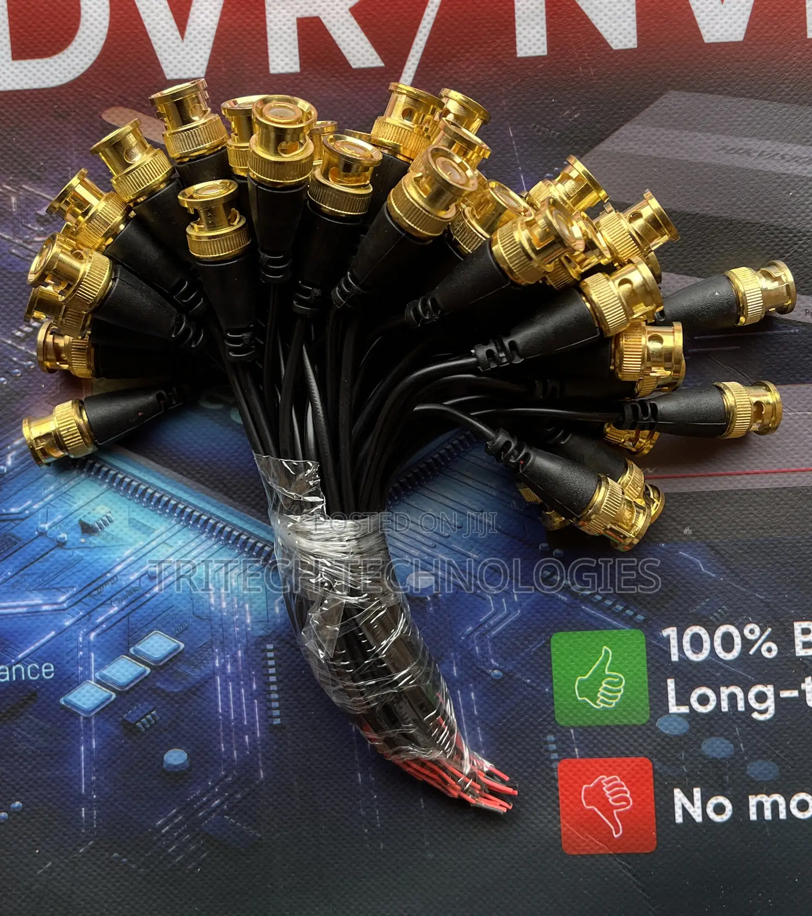 Pure Copper BNC Cable Connector