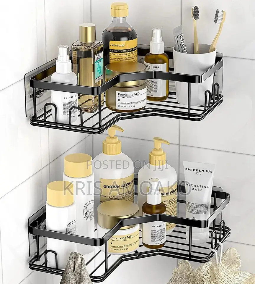 Corner Wall Mount/ Rack With Extra Accessories