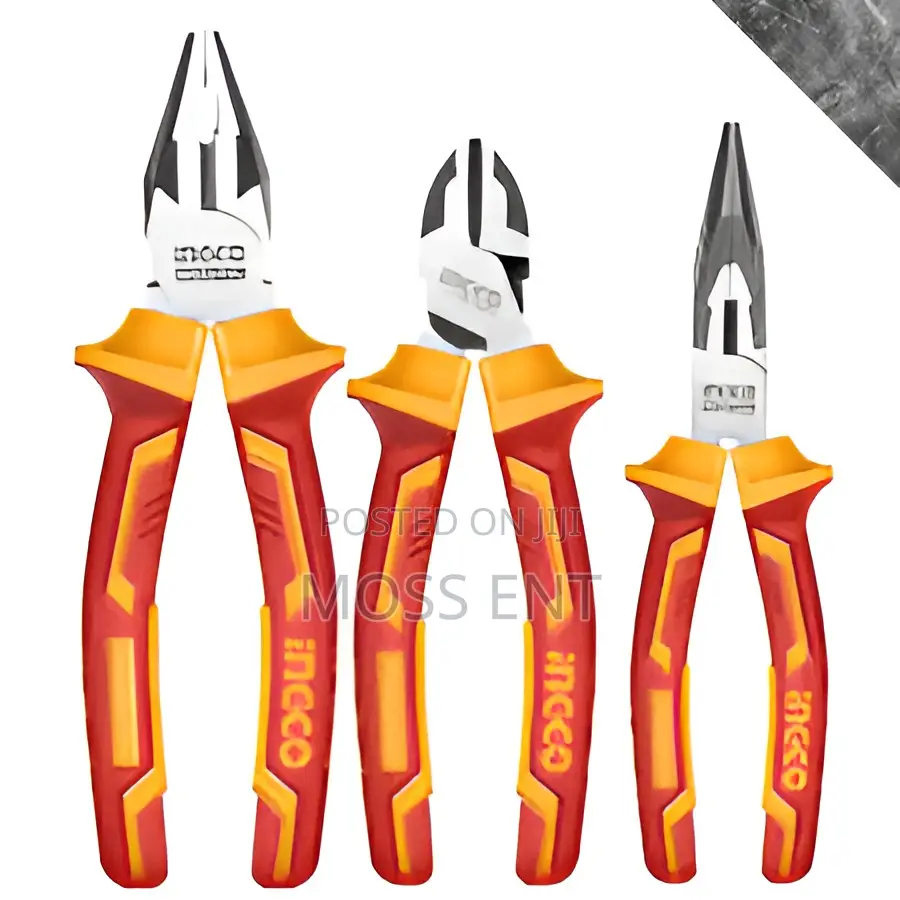 3 PCS Insulated Pliers Set - Hikps28318