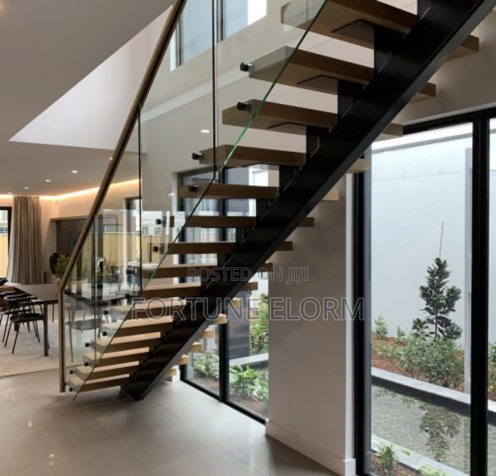 Metal Stairs.