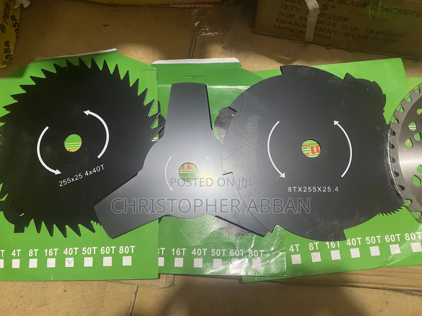 Blade for Weeding Machines