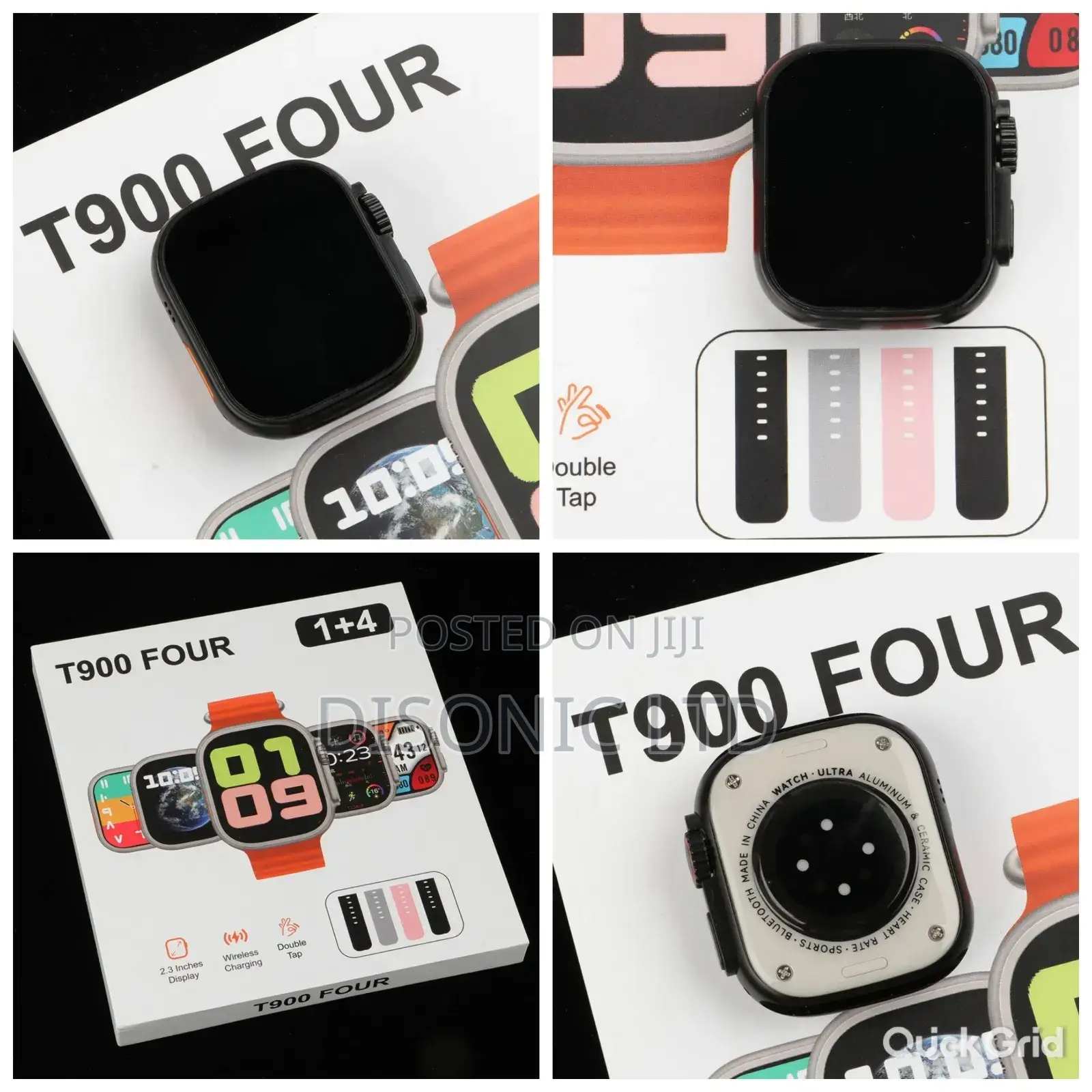 4 Straps Smart Watch