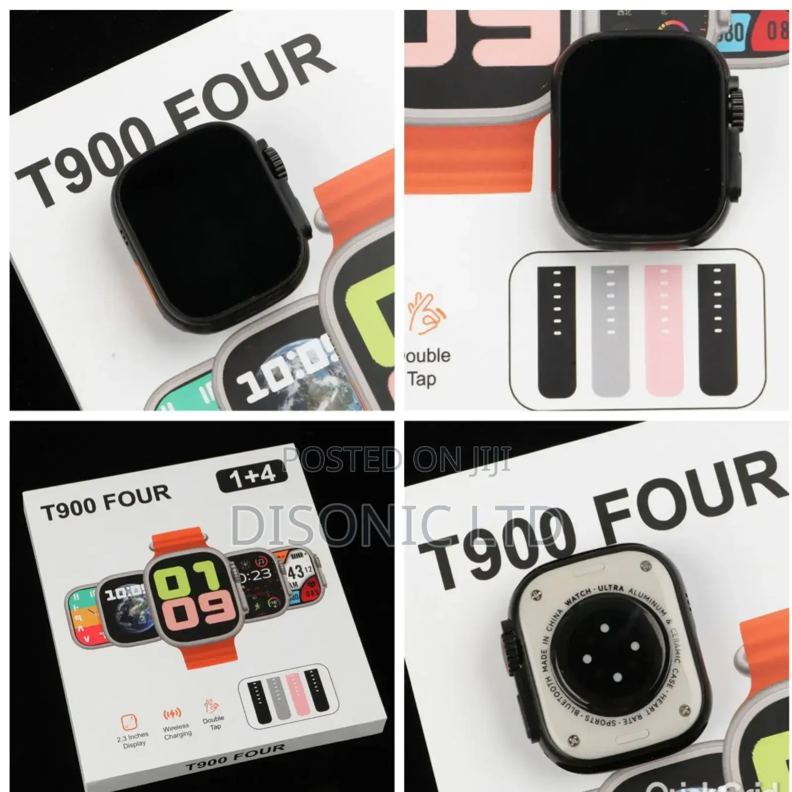 4 Straps Smart Watch