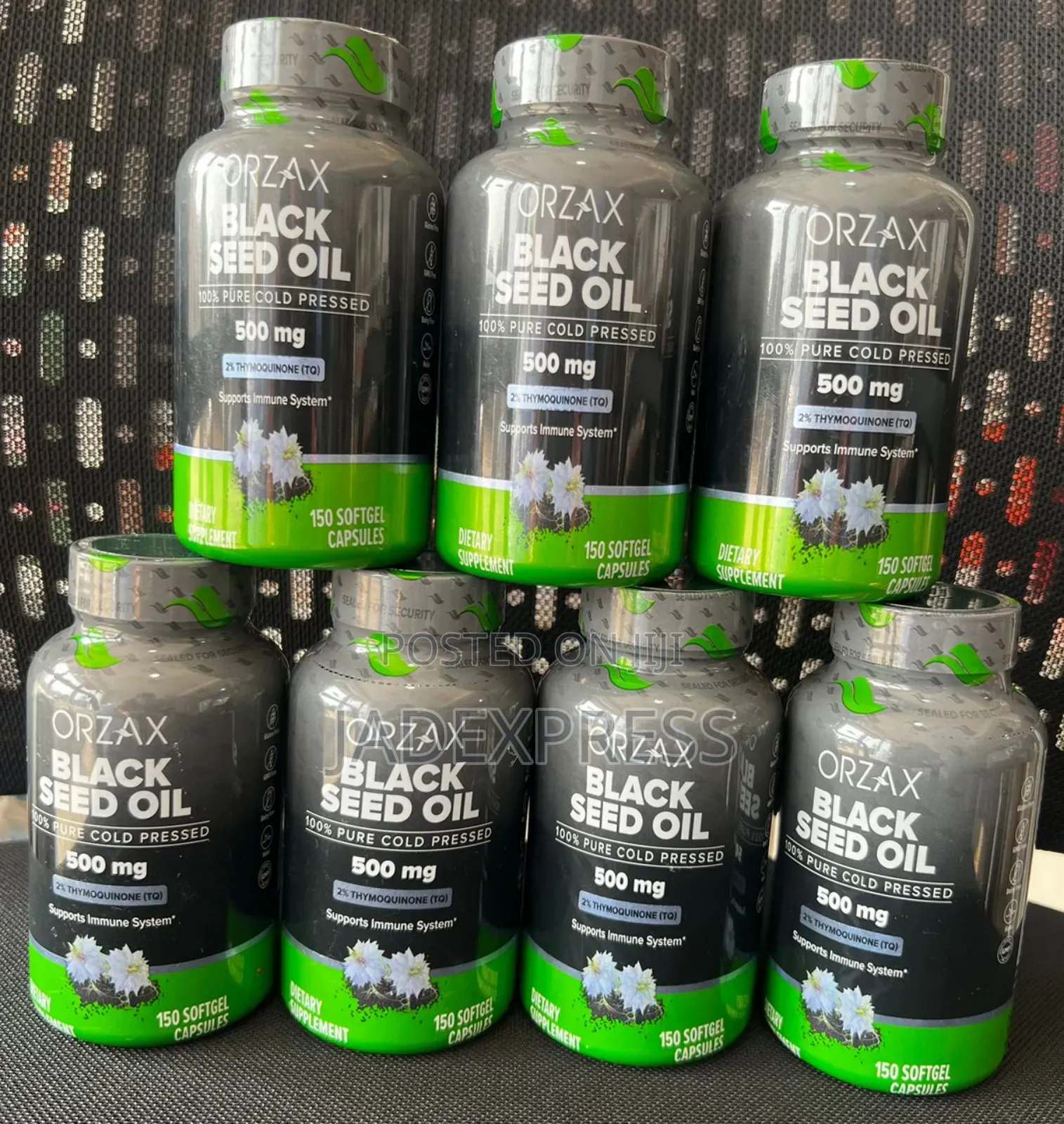 Black Seed Oil Capsules 500mg