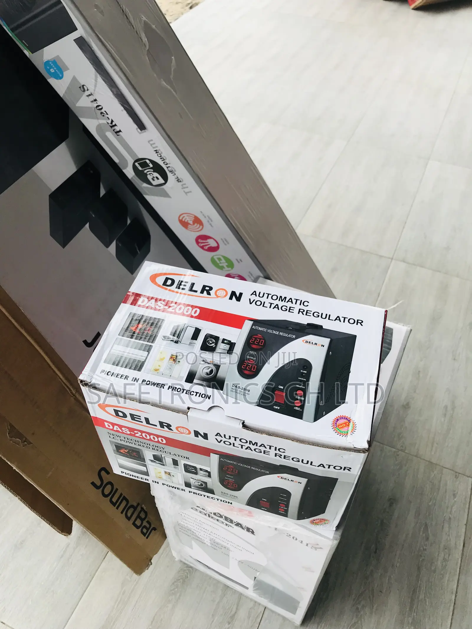 Electric Das-2000 Delron Automatic Voltage Regulator 
