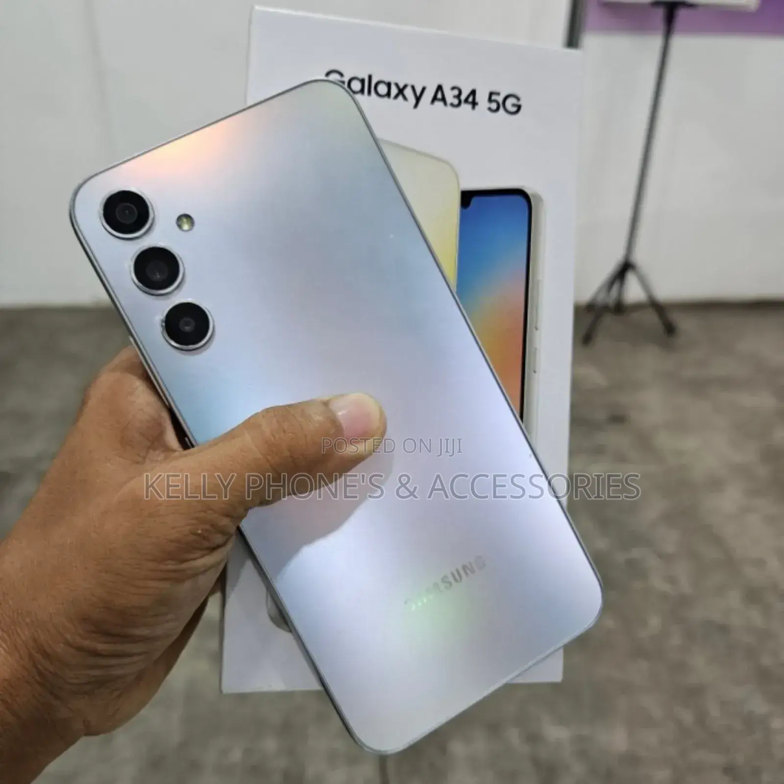 New Samsung Galaxy A34 256 GB Silver