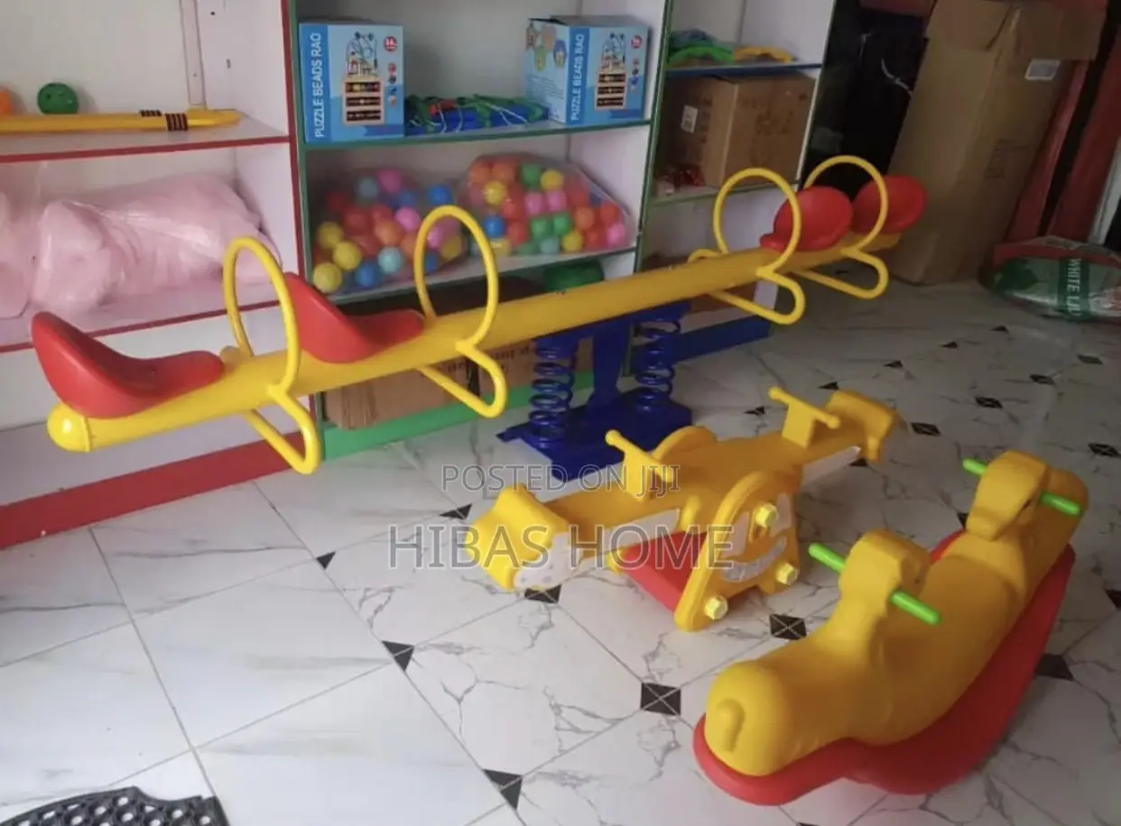 Commercial Metal Seesaw for 4 Kids 300x35x60cm Big Seesaw