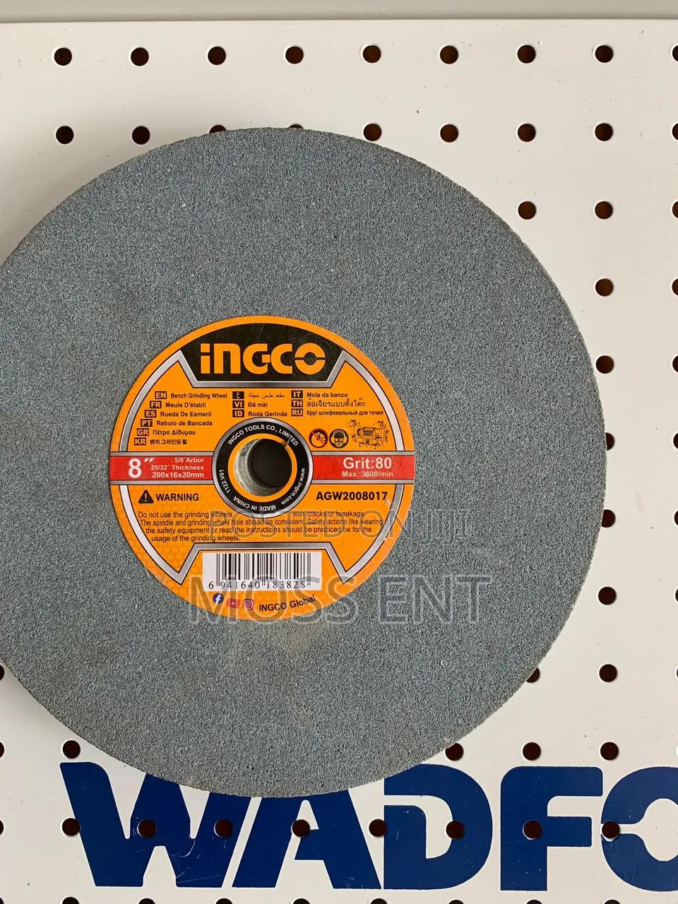 Bench Grinding Wheel P80 200x16x20mm - Agw