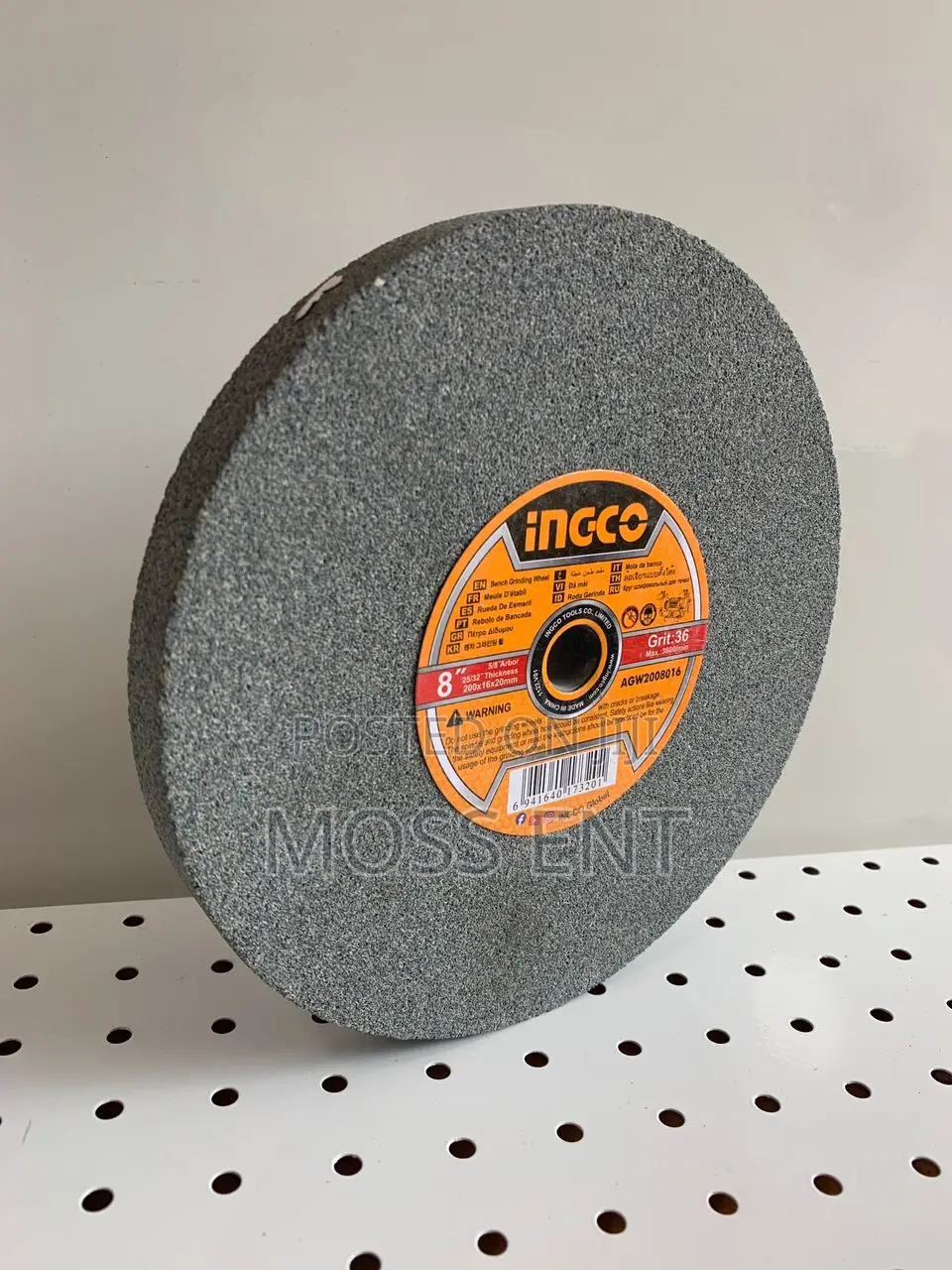 Bench Grinding Wheel P36 200x16x20mm - Agw