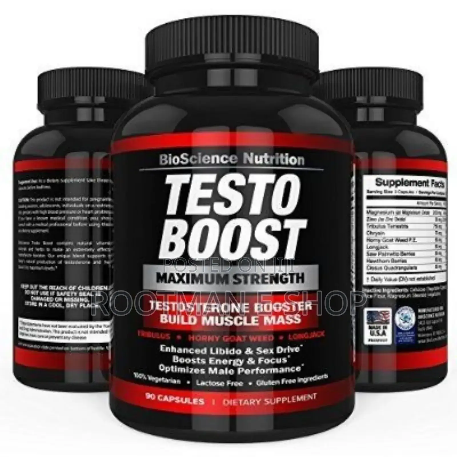 Testoboost Maximum Strength Supplement