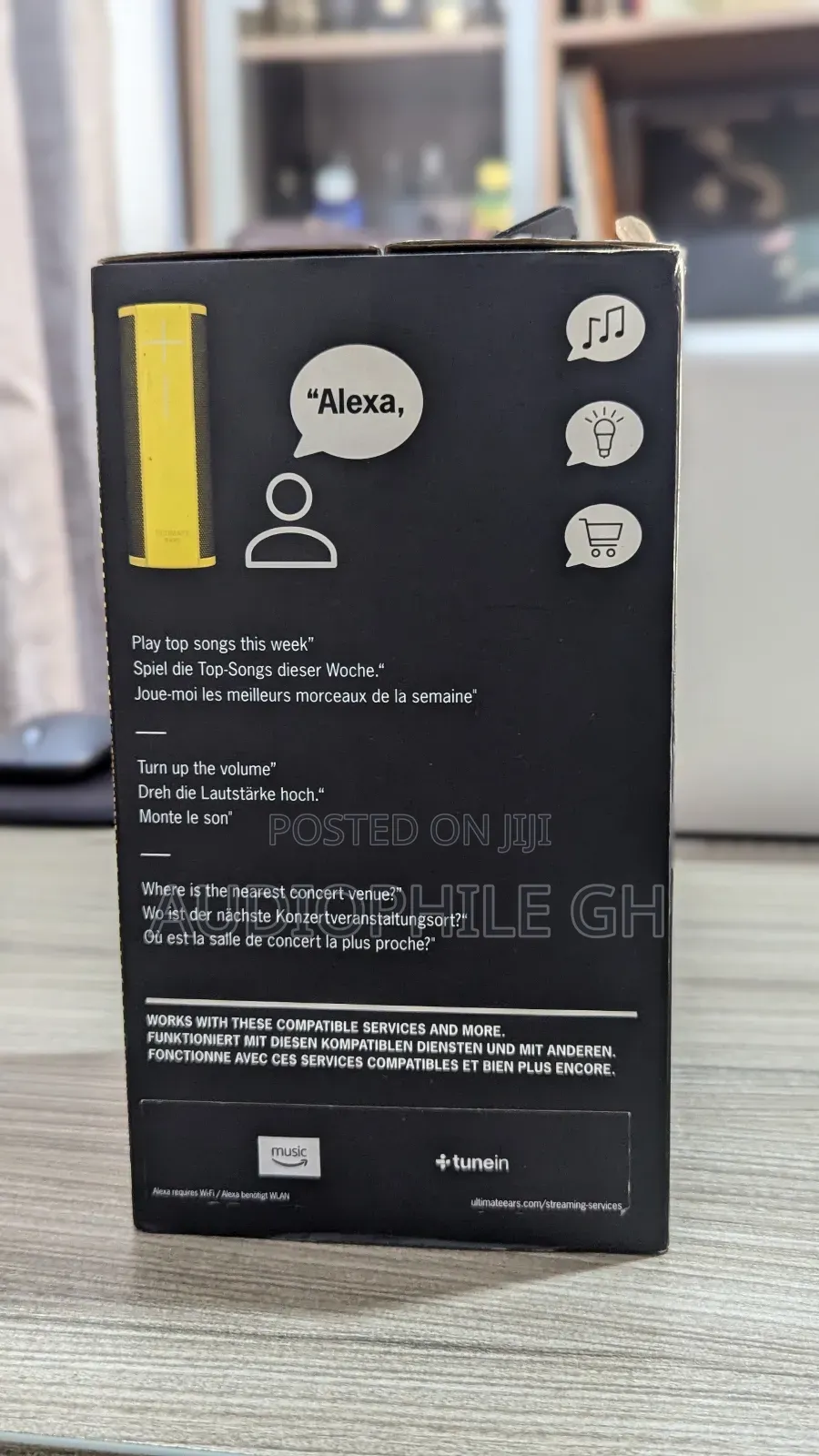 Ultimate Ears BLAST Portable Smart Waterproof Speaker