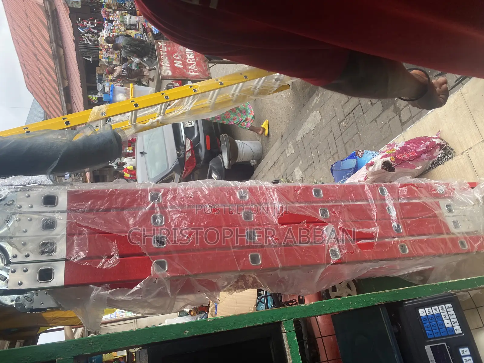 4x6 Fiberglass Folding Ladder