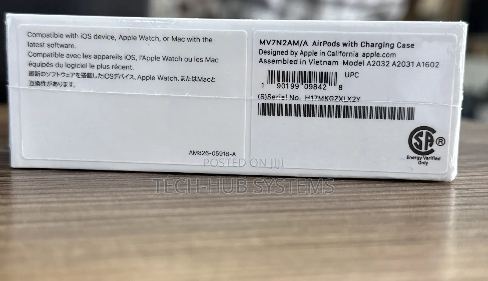 Airpods 2nd Gen With Charging Case