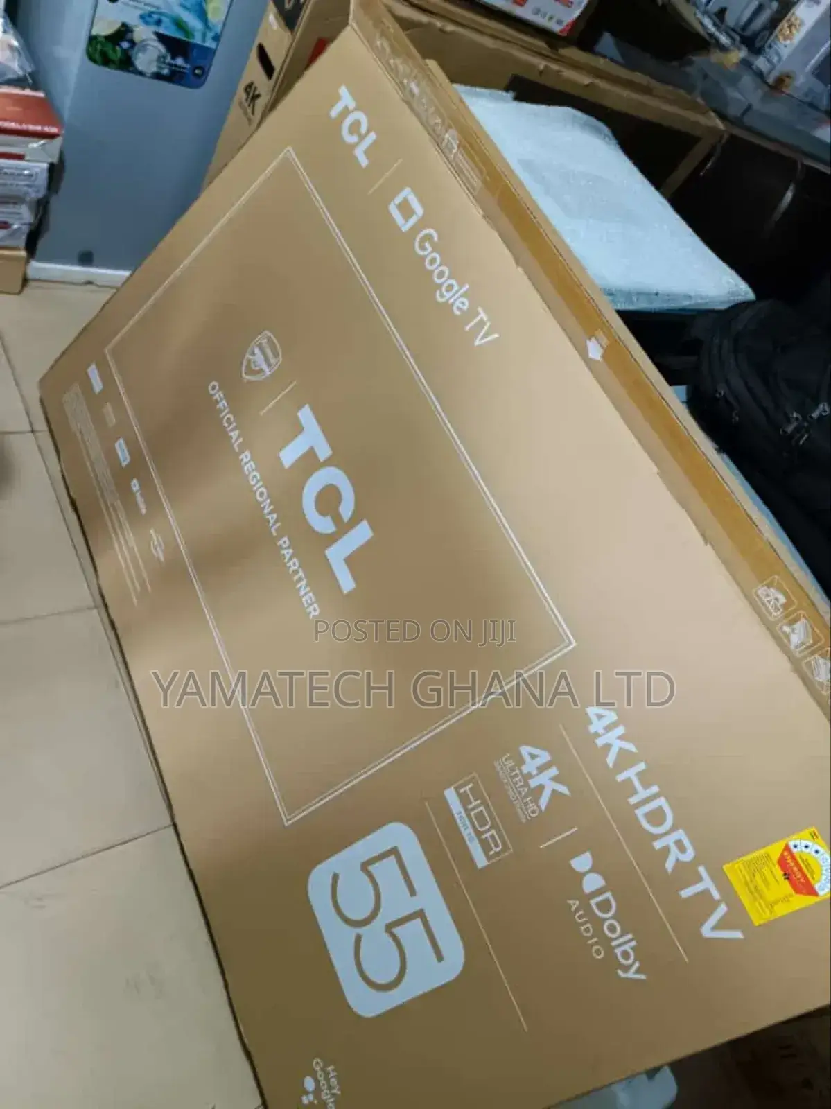 TCL 55" Smart Tv With Wiffi, Bluetooth and Google Tv
