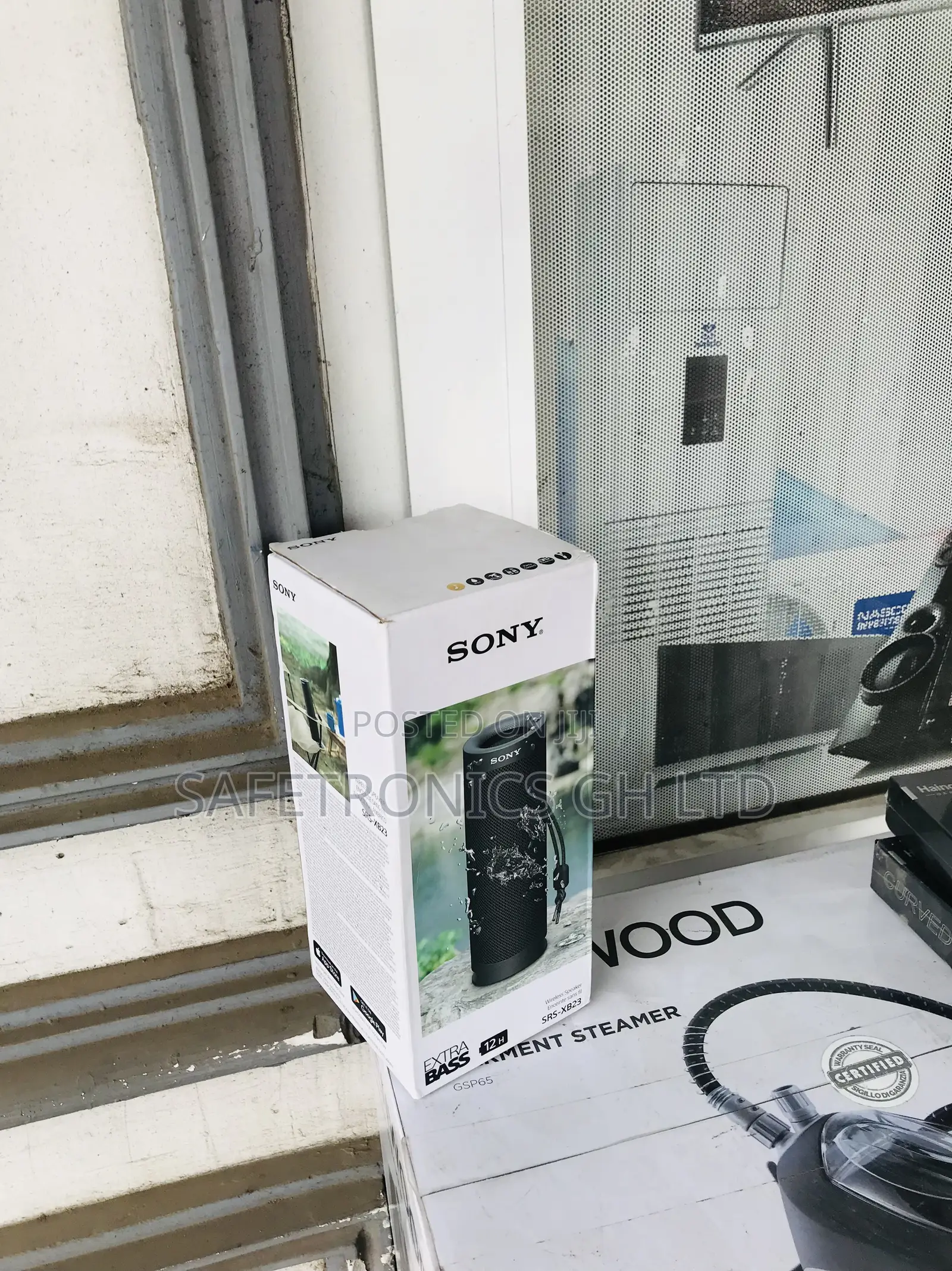 Bluetooth (Black) Wireless Sony XB 23 Durable Speaker 