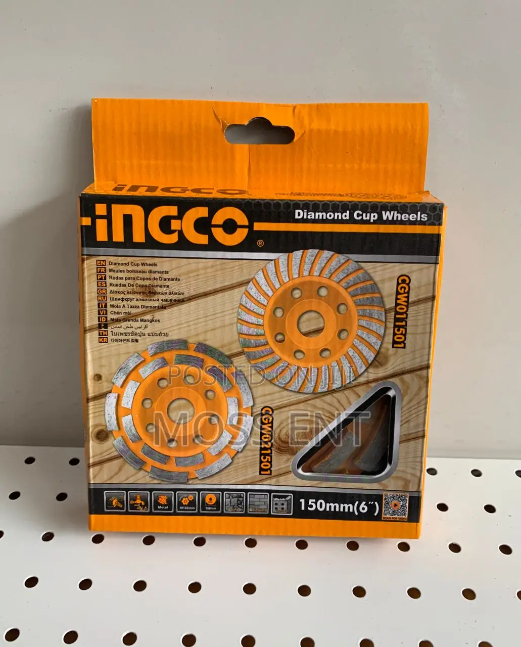 Diamond Cup Wheels 6" 150mm - Cgw021501