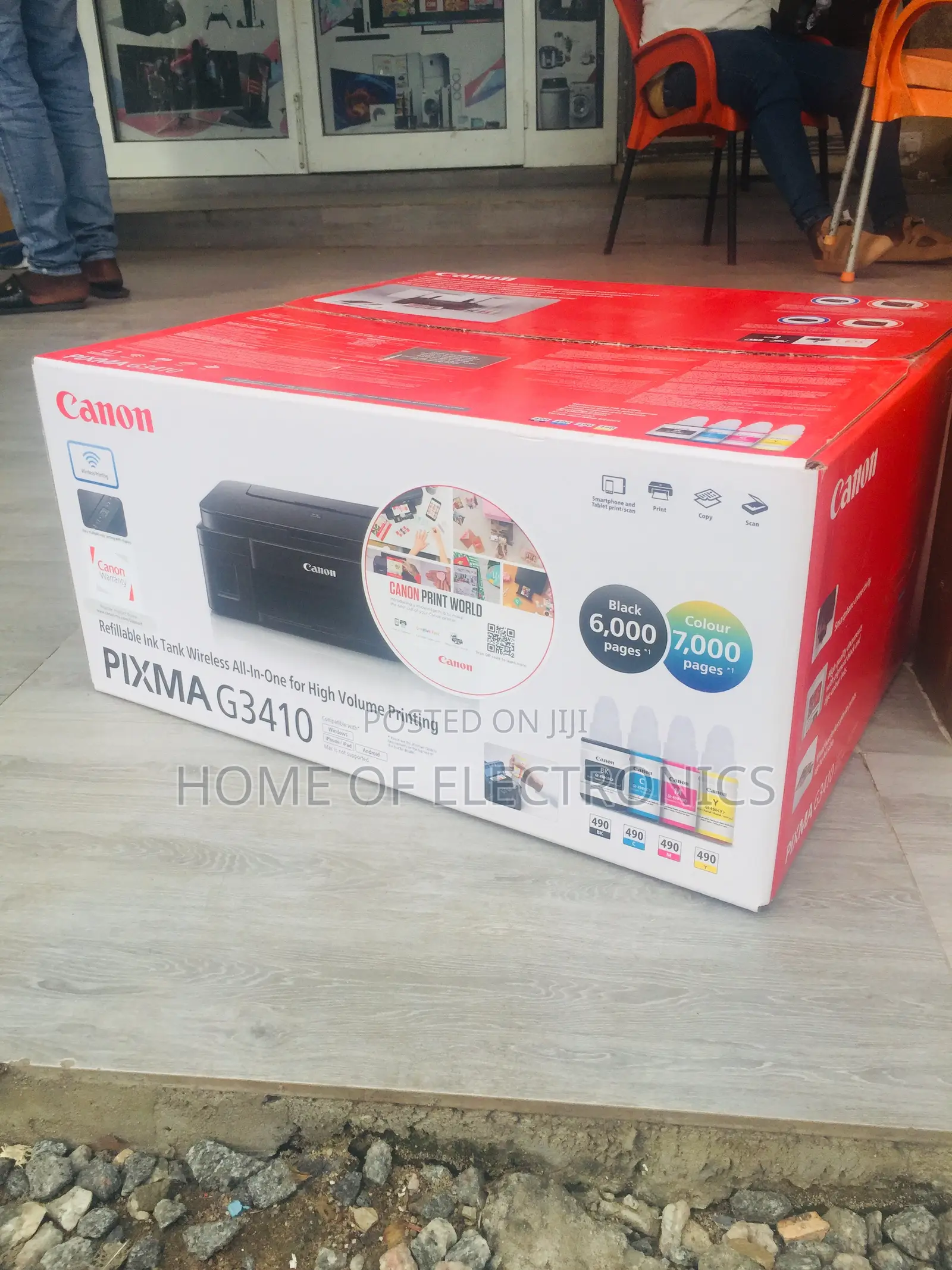 Latest Canon Pixma G3410 Inkjet All in One Printer