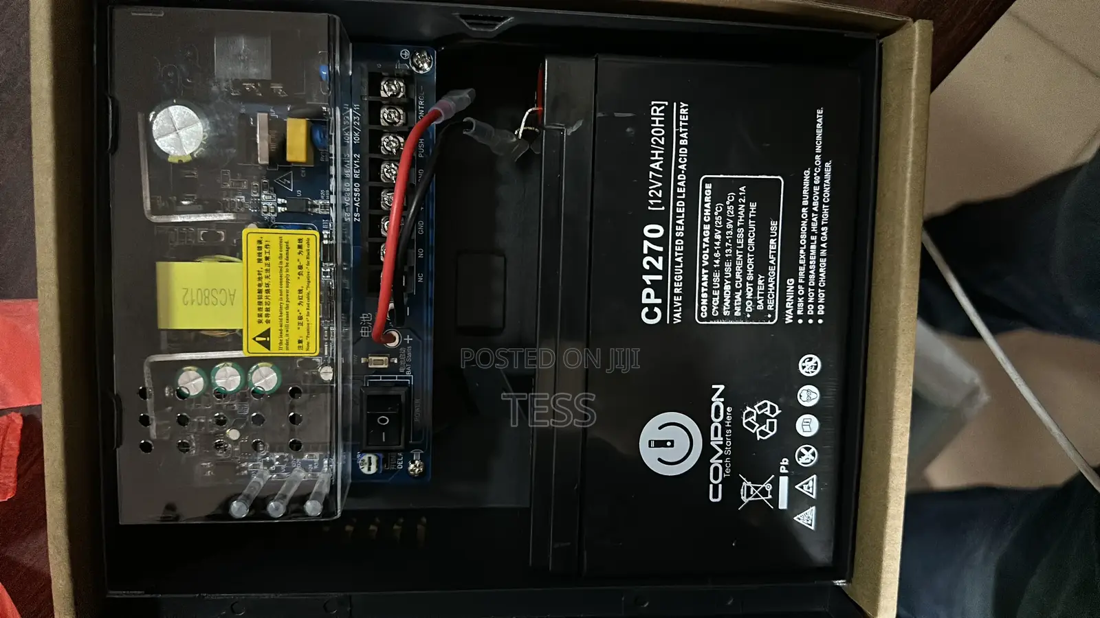 Access Control Power With Battery With Power Indicator.